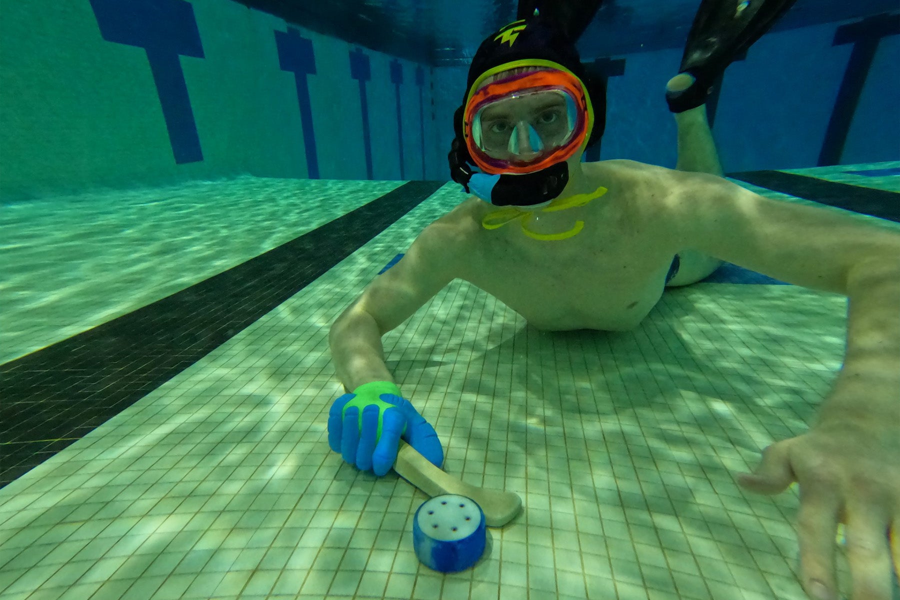 UWStout student Luke Bousley to compete in Underwater Hockey World